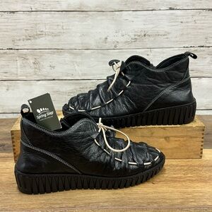 NEW SPRING STEP WOMEN'S NESPEA LACE-UP LEATHER EU 38 US 7.5 BOOTIE